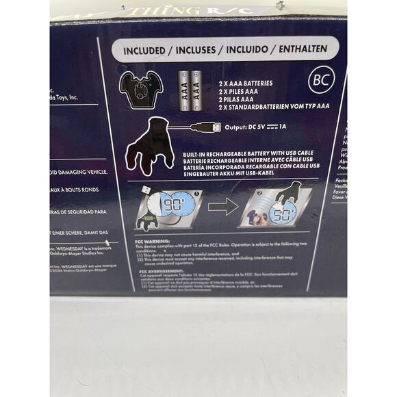 *In Hand* WEDNESDAY RC Thing Addams Family Remote Control New 2024 - Picture 9 of 10